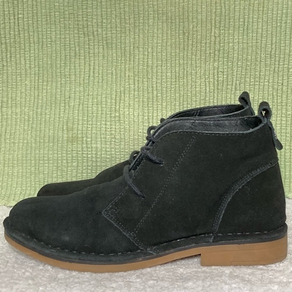 Tommy Bahama Women's Black Suede Evert Casual Lace Chukka Boots Booties SZ US 7 - Picture 2 of 11